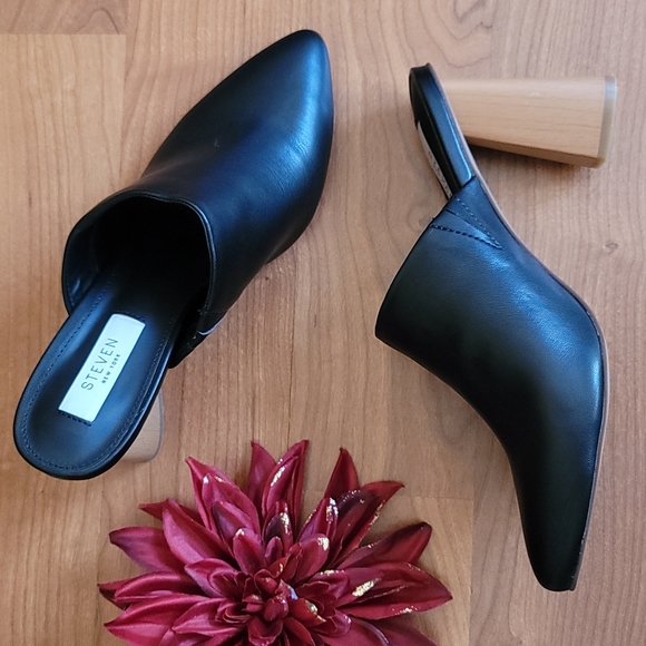 Steve Madden Shoes - STEVEN NEW YORK Nahia Block Heel Mule